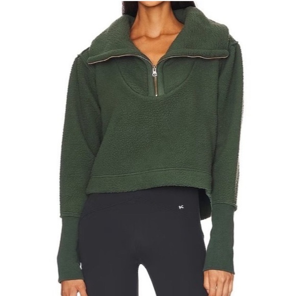 Free People Tops - Free People Poppy Fleece Pullover NWT